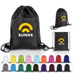 Custom Polyester Drawstring Backpack with Logo