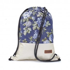 Promotional Custom Cotton Drawstring Backpack