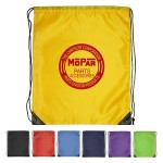 Large Polyester Drawstring Bags with Logo