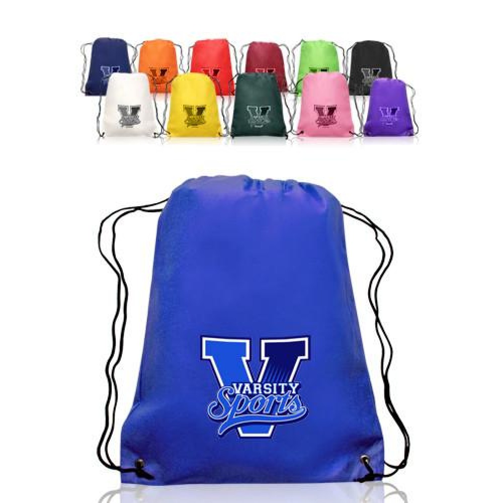 Personalized Non-Woven Drawstring Backpacks (14.5&amp;amp;quot;x17.5&amp;amp;quot;)
