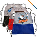 Apate Drawstring Backpacks with Logo