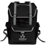 Premium Urban Explorer Tech Backpack (13" x 18" x 6") with Logo