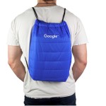 Costanza Cinch Backpack with Logo