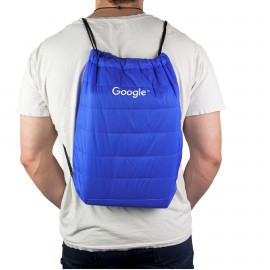 Costanza Cinch Backpack with Logo
