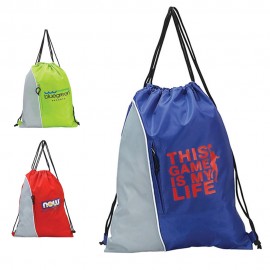 Drawstring Pack with Logo
