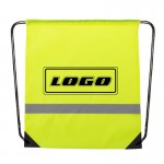 Personalized Safety Reflective Drawstring Sport Bags