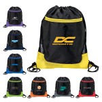 Empire Drawstring Backpack with Logo