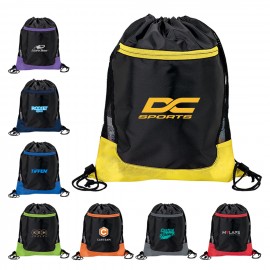 Empire Drawstring Backpack with Logo