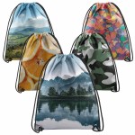 Custom Dye-Sublimation Drawstring Backpack