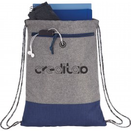 Logan Drawstring Bag with Logo