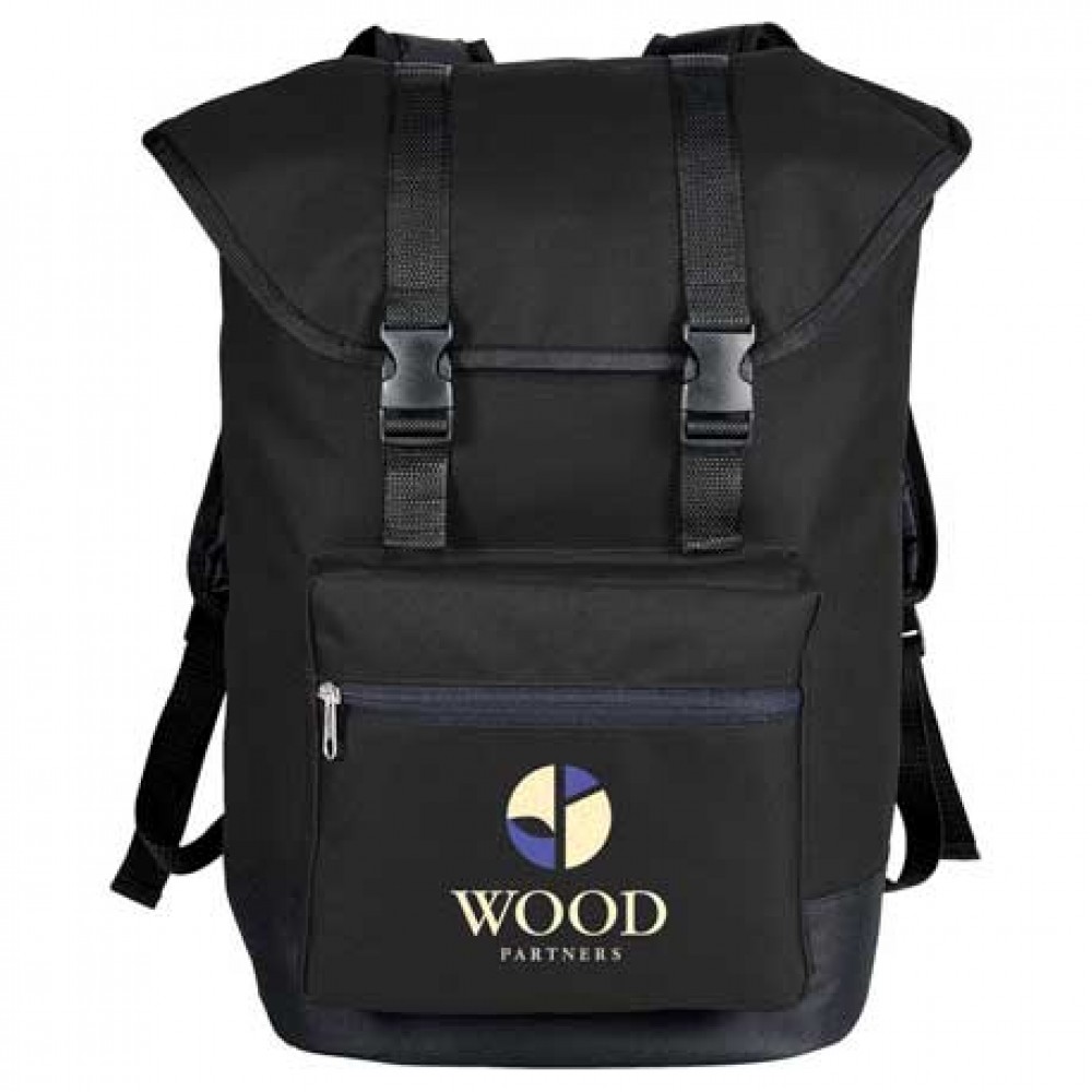 15" American Style Computer Rucksack with Logo
