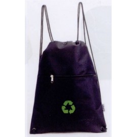 Recycled Drawstring Backpack with Logo  Recycled Drawstring Backpack with Logo
