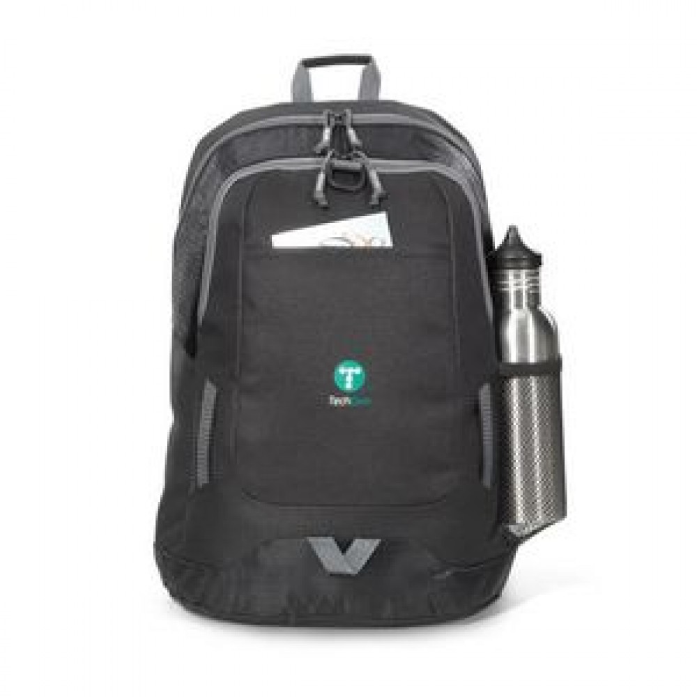 Customized Maverick Laptop Backpack - Black