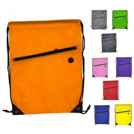Sport Backpack with Front Zipper with Logo
