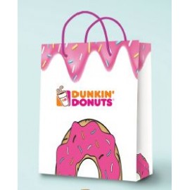 Small Laminated Eurotote Bag - 2 Color Print (9" H X 7" W X 3.25" D) with Logo  Small Laminated Eurotote Bag - 2 Color Print (9" H X 7" W X 3.25" D) with Logo