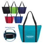 Non Woven Polypropylene Zipper Cooler Tote with Logo