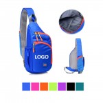 Waterproof Diagonal Shoulder Chest Bag with Logo