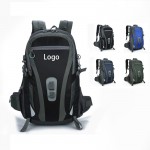 40L Waterproof Rip-Stop Travel Backpack with Logo