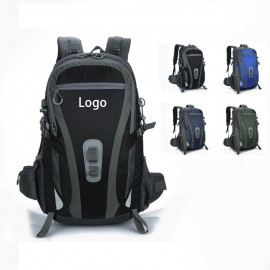 40L Waterproof Rip-Stop Travel Backpack with Logo  40L Waterproof Rip-Stop Travel Backpack with Logo