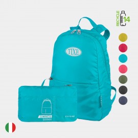 TUCANO - Italy COMPATTO ECO Recycled Exclusive Super Light Foldable Backpack with Logo