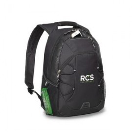 Matrix Laptop Backpack - Black with Logo