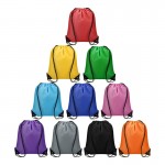 210D Eco-Friendly Drawstring Backpack with Logo