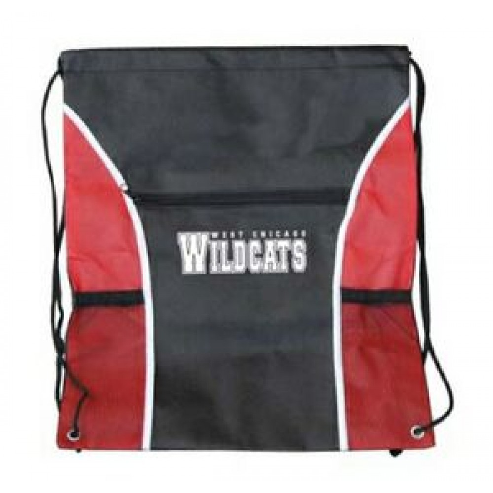 Recyclable Drawstring Backpack with Logo