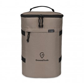 Promotional Renew rPET Backpack Cooler - Brindle