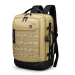 SwissDigital BERG RFID Protection Large Travel Backpack with Logo