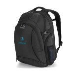 Logo Imprinted American Tourister Voyager Deluxe Computer Backpack - Black