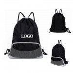 Large Capacity Sports Drawstring Bag with Logo