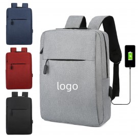 Laptop Backpack with USB charging port with Logo