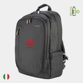 TUCANO - Italy BIZIP Recycled Anti-Gravity System Executive Backpack with Logo