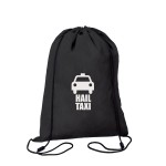 Small Fry Non Woven Drawstring Backpack Bag with Logo