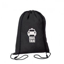 Small Fry Non Woven Drawstring Backpack Bag with Logo  Small Fry Non Woven Drawstring Backpack Bag with Logo