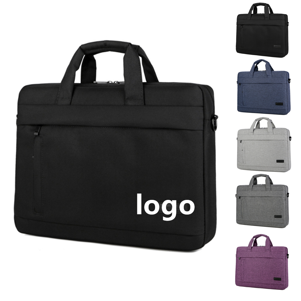 Personalized Business Laptop Sleeve Briefcase With Optional Shoulder Strap