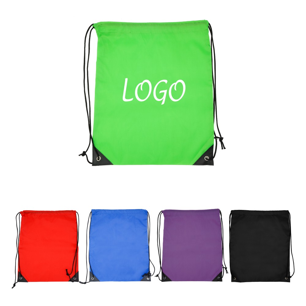 Custom 210D Drawstring Backpack