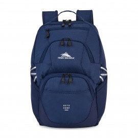 High Sierra Swoop SG Laptop Backpack - True Navy with Logo