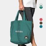 TERRA THREAD - Lupa Canvas Tote Bag Sustainable GOTS & Fair Trade Certified with Logo