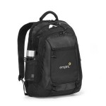 Alloy Laptop Backpack - Black with Logo