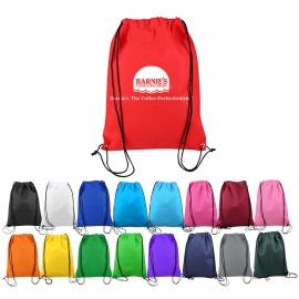 Logo Branded Non-Woven Custom Drawstring Bag