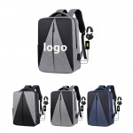 Logo Branded Stylish Laptop Backpack Business Travel Luggage And Leisure Use