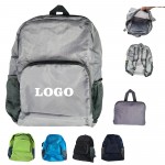 Lightweight Waterproof Foldable Travel Backpack with Logo