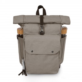 Custom Carmel Roll Top Picnic Backpack Cooler