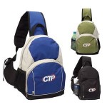 Personalized Recycled rPET Sling Backpack