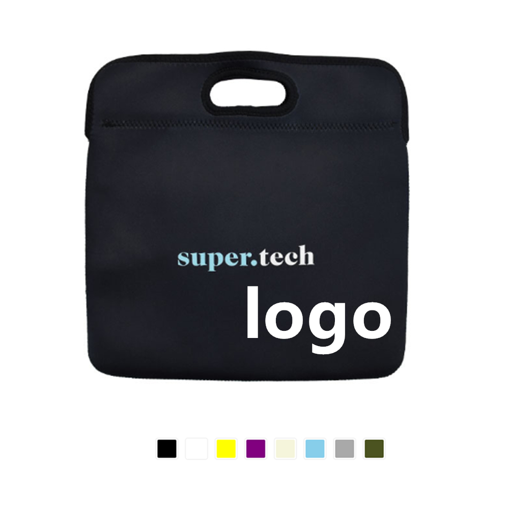 Logo Branded Neoprene Business Style Laptop Sleeve Case