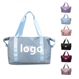 Personalized Travel Duffle Bag With Dry Wet Separation