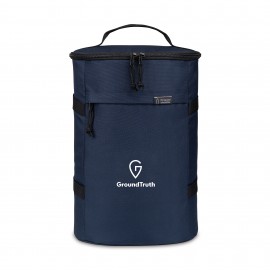 Renew rPET Backpack Cooler - Navy with Logo