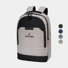 Custom RejuVe X-PAK Recycled Heather Business Executive Backpack