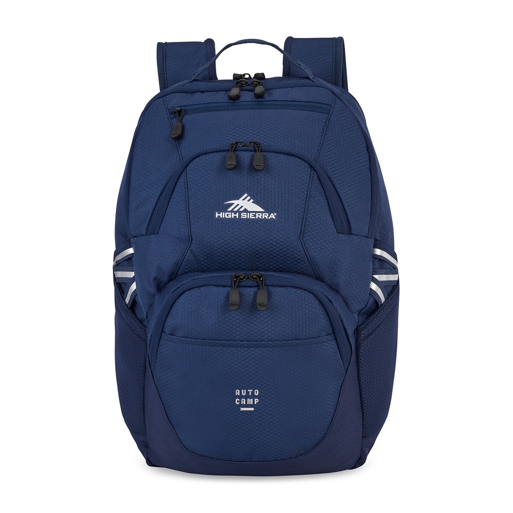 High Sierra Swoop SG Laptop Backpack - True Navy with Logo High Sierra Swoop SG Laptop Backpack - True Navy with Logo
